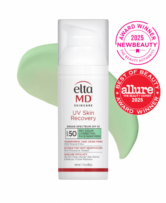 EltaMD UV Skin Recovery Red Color Correcting Green Tint Broad Spectrum SPF 50